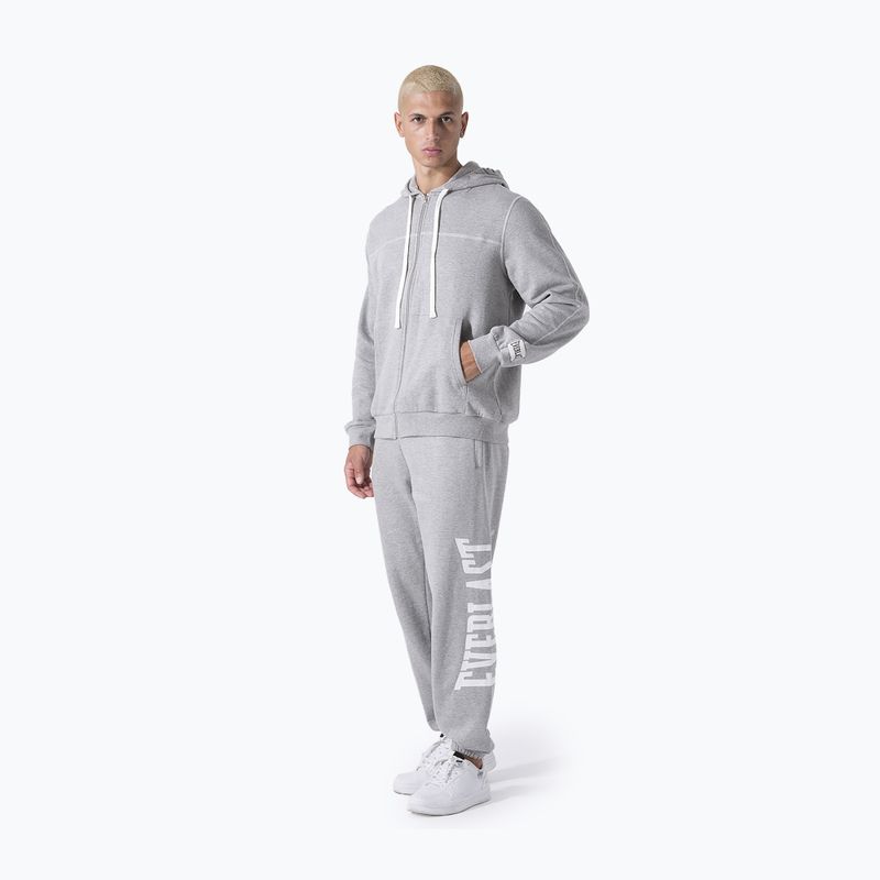 Мъжки суитшърт Everlast Exclusive Full Zip grey/melange 2