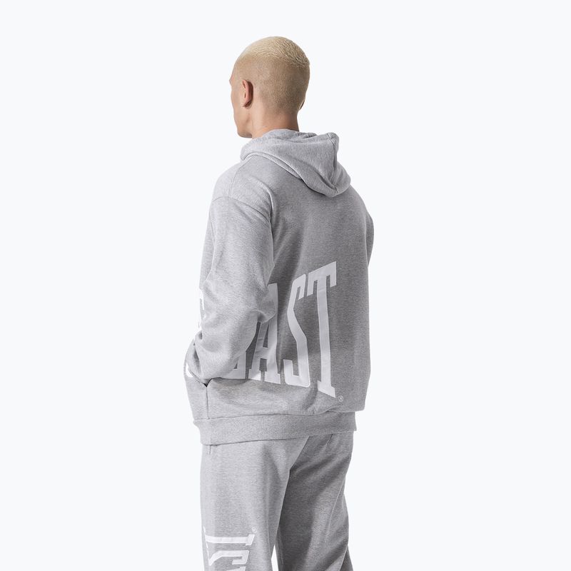 Мъжки суитшърт Everlast Exclusive Hoodie Logo сив/меланж 3