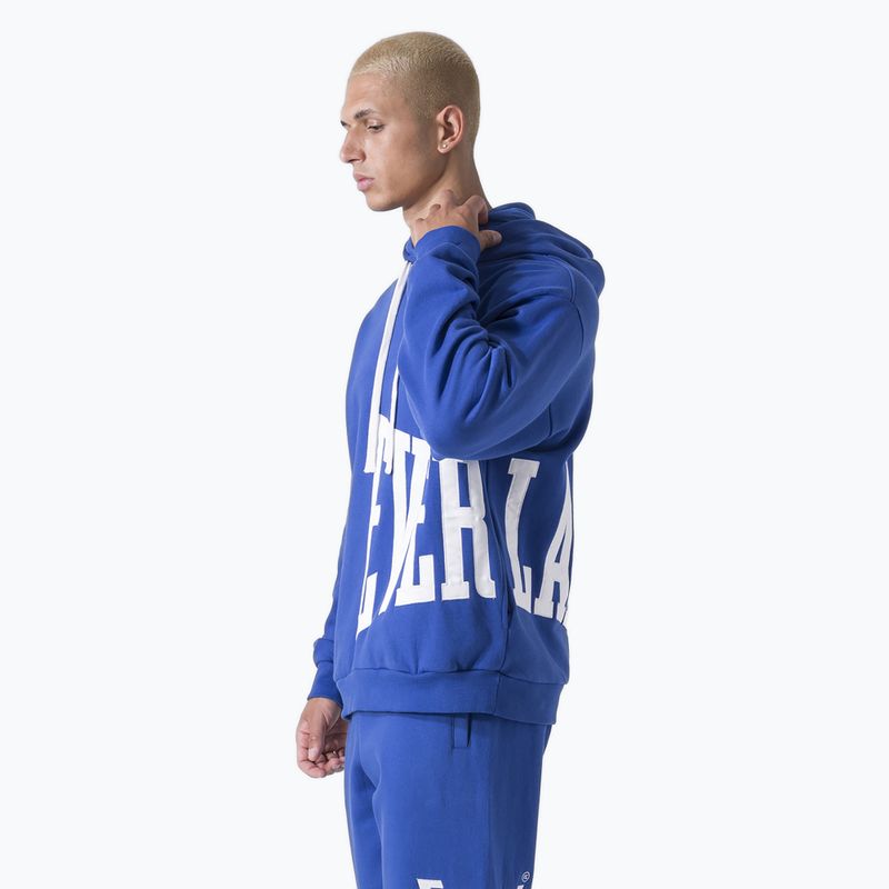 Мъжки суитшърт Everlast Exclusive Hoodie Logo electric blue 3