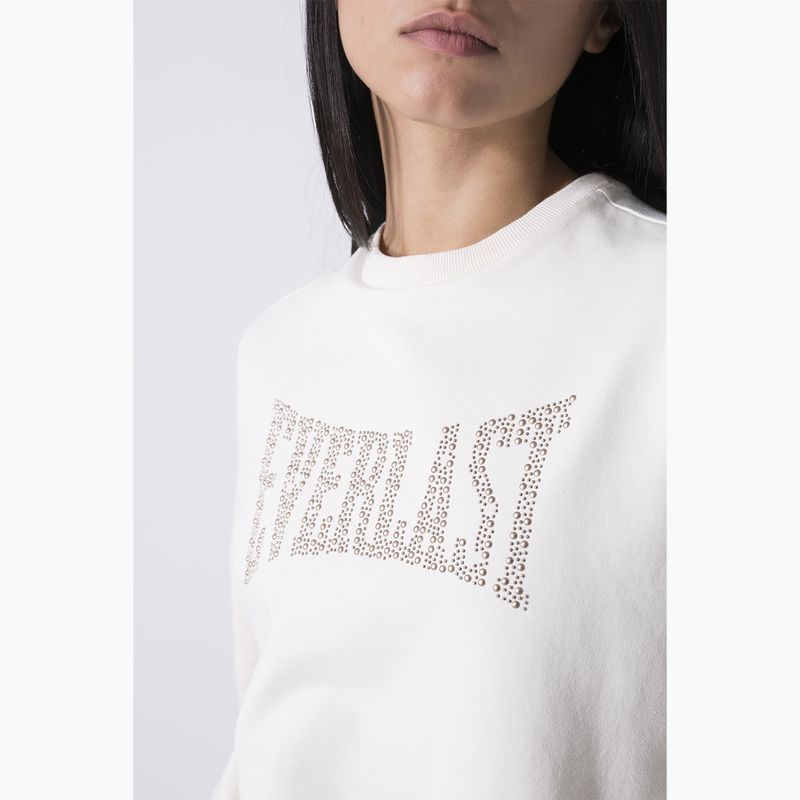 Дамски суитшърт Everlast Leisure Crewneck dusty white 4