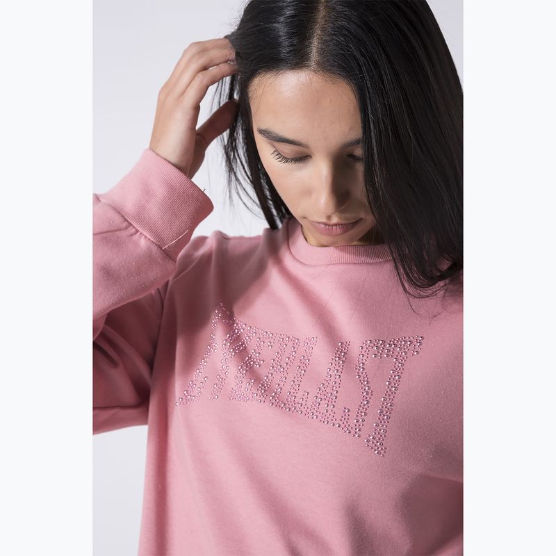 Дамски суитшърт Everlast Leisure Crewneck mauve 4