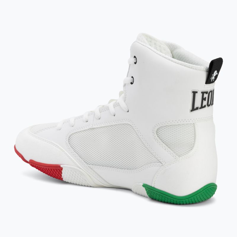 Боксови обувки LEONE 1947 Premium black/lime/blue/white 3