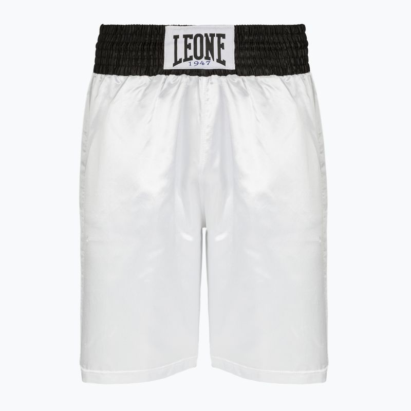 Мъжки боксьорски шорти LEONE 1947 Color Block white/black