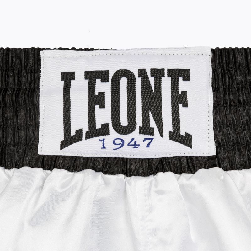 Мъжки боксьорски шорти LEONE 1947 Color Block white/black 3