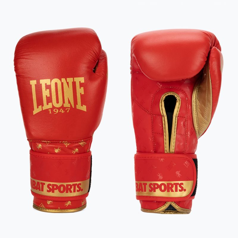 Боксови ръкавици LEONE 1947 Dna rosso/red
