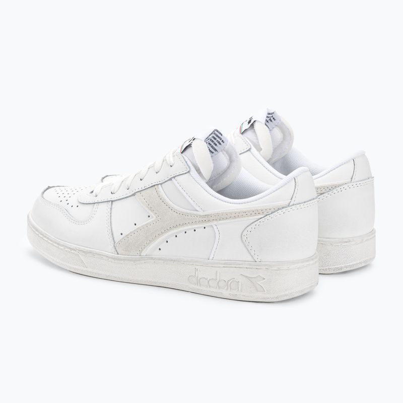 Diadora Magic Basket Low Icona Leather бели/бели обувки 3