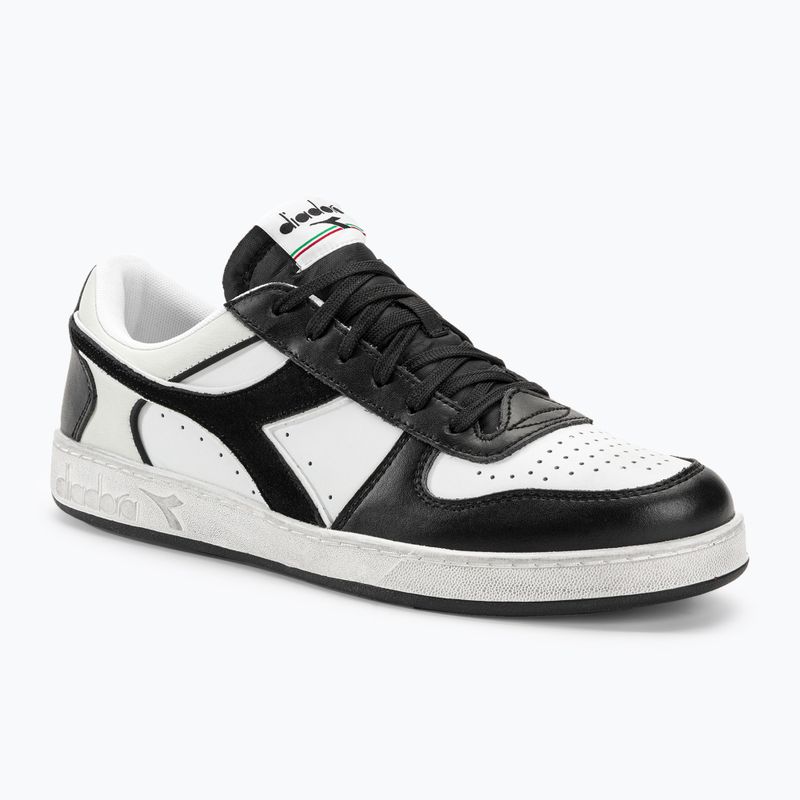 Diadora Magic Basket Low Icona Leather черни/бели обувки