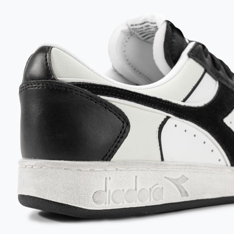 Diadora Magic Basket Low Icona Leather черни/бели обувки 11