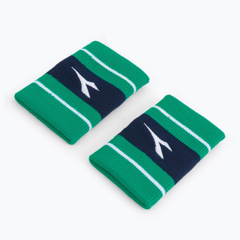 Diadora Wristbands Wide Лого на китката 2 бр. зелени DD-103.179117-70134