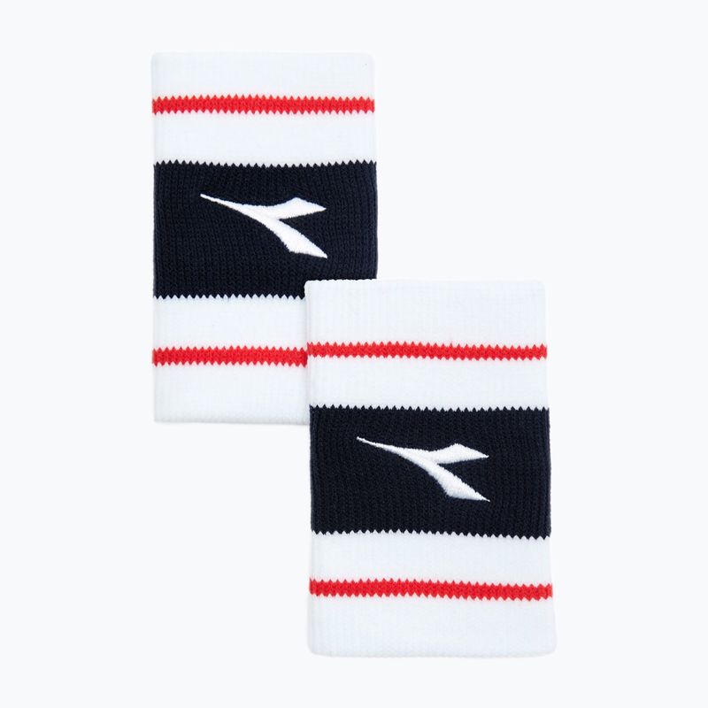 Diadora Wristbands Wide Лого гривни 2 бр. бели DD-103.179117-20002 3