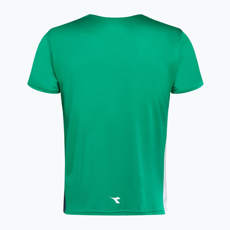 Мъжка тениска за тенис Diadora SS TS green DD-102.179124-70134 2