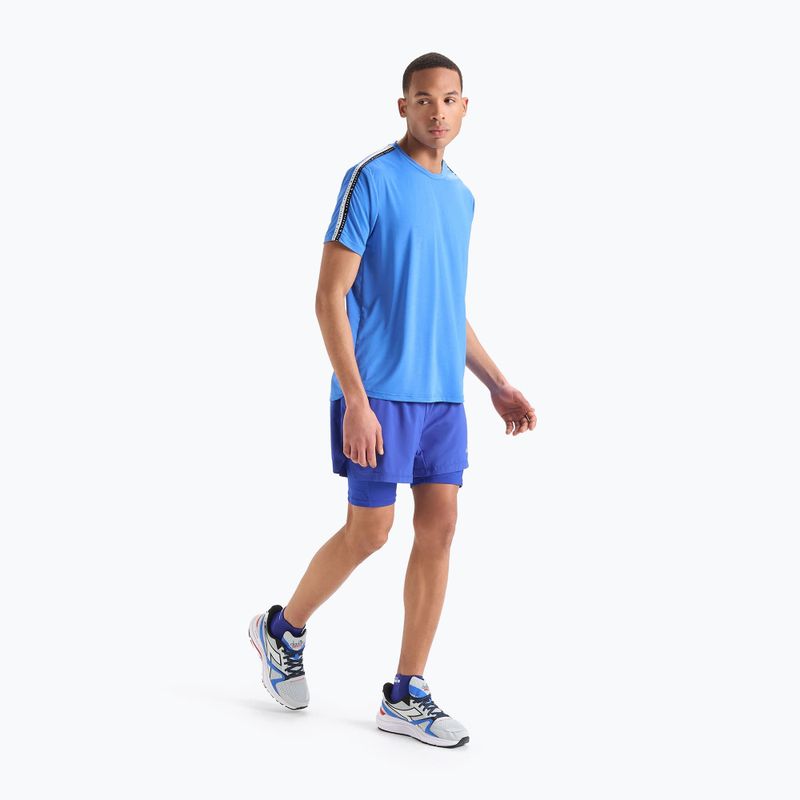 Мъжки къси панталони за бягане Diadora Double Layer Bermuda Be One, сини DD-102.179162-60050 3
