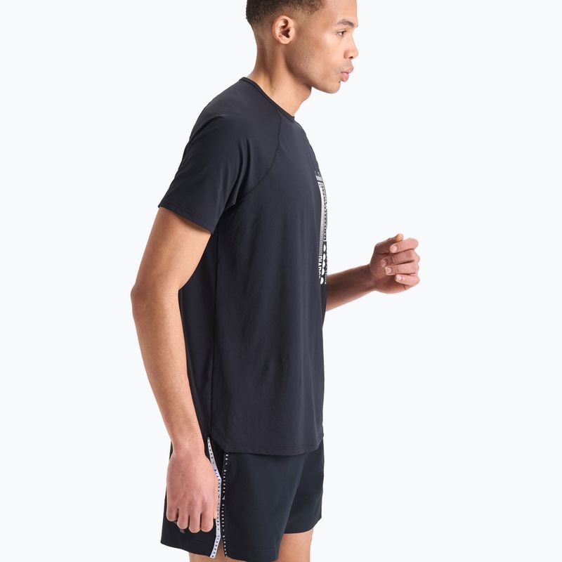 Мъжка тениска за бягане Diadora Super Light Be One черна DD-102.179160-80013 2
