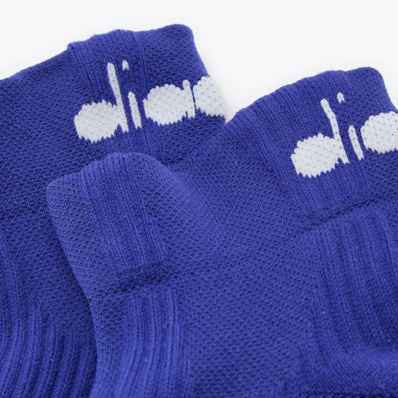Diadora Cushion Quarter Чорапи за бягане, сини DD-103.176779-60050 2