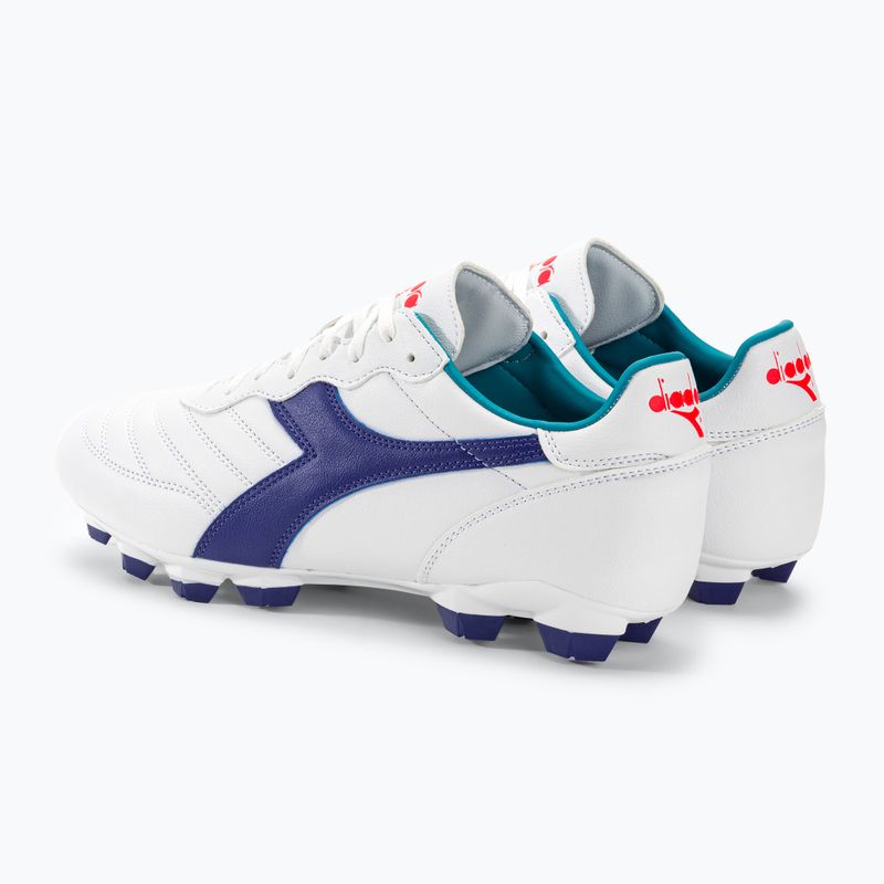 Мъжки футболни обувки Diadora Brasil 2 R LPU white/navy 4