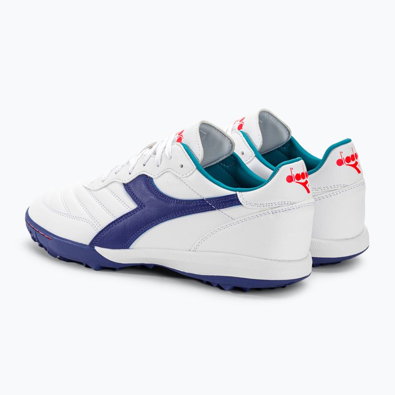 Мъжки футболни обувки Diadora Brasil 2 R TFR white/navy 4