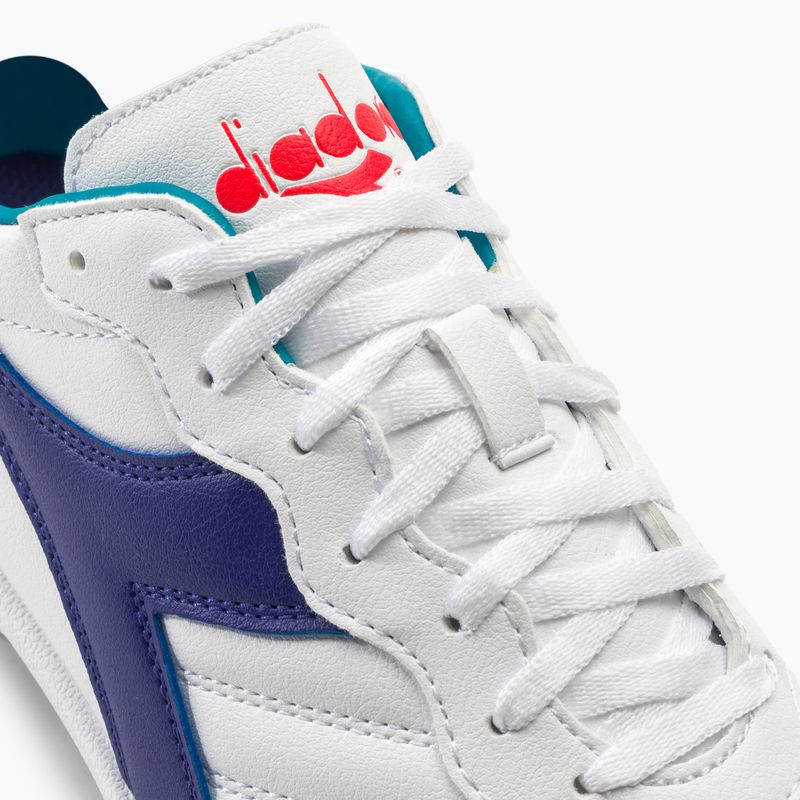 Мъжки футболни обувки Diadora Brasil 2 R TFR white/navy 10