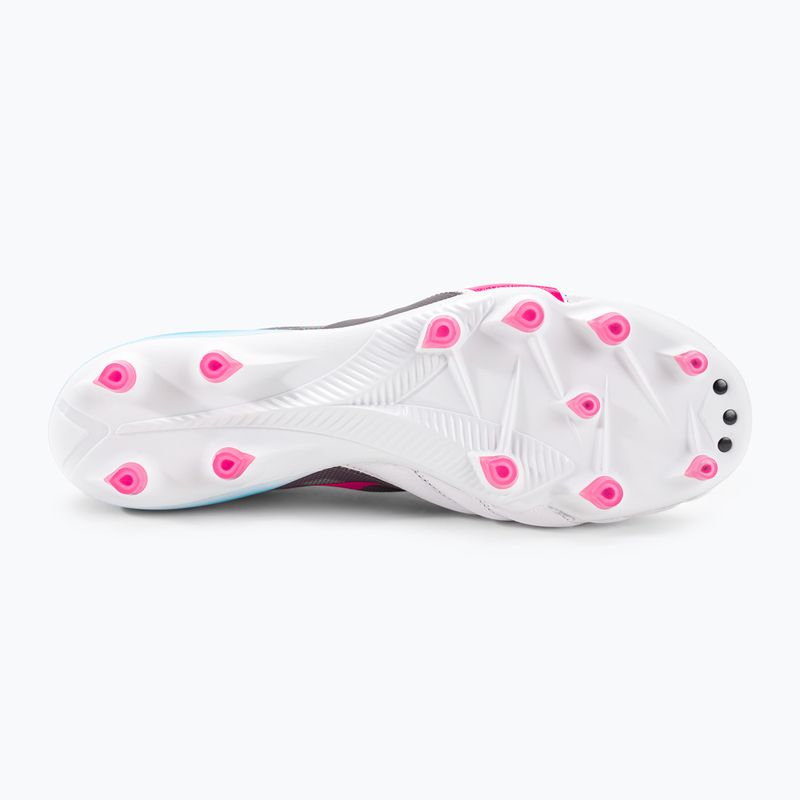 Мъжки футболни обувки Diadora Brasil Elite Veloce GR ITA LPX white/pink fluo/blue fluo 5