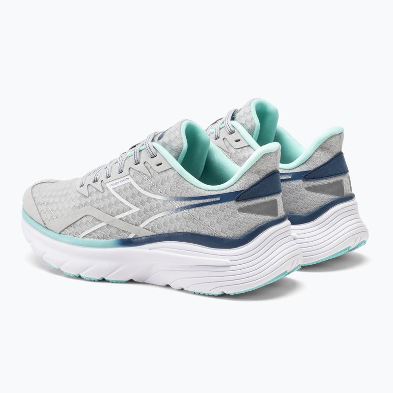 Дамски обувки за бягане Diadora Equipe Nucleo silver dd/white/aruba blue 3