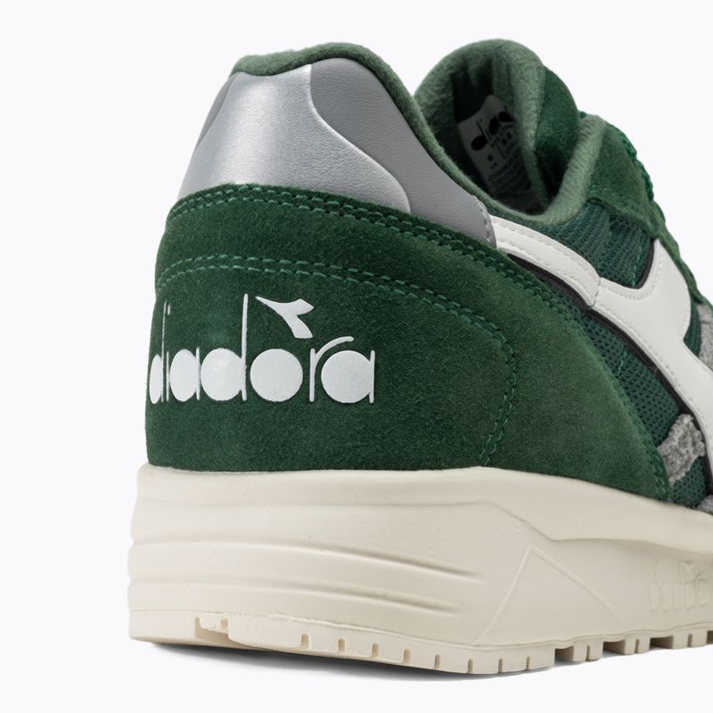 Diadora N902 Hairy Suede черни/бели/лунен камък/зелени обувки 9