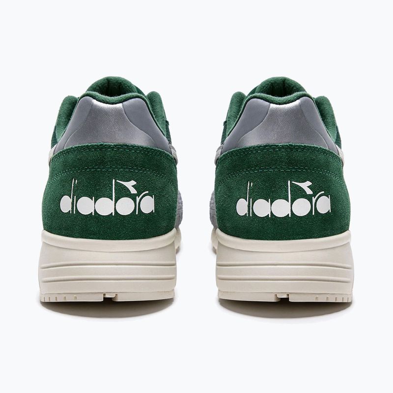 Diadora N902 Hairy Suede черни/бели/лунен камък/зелени обувки 12