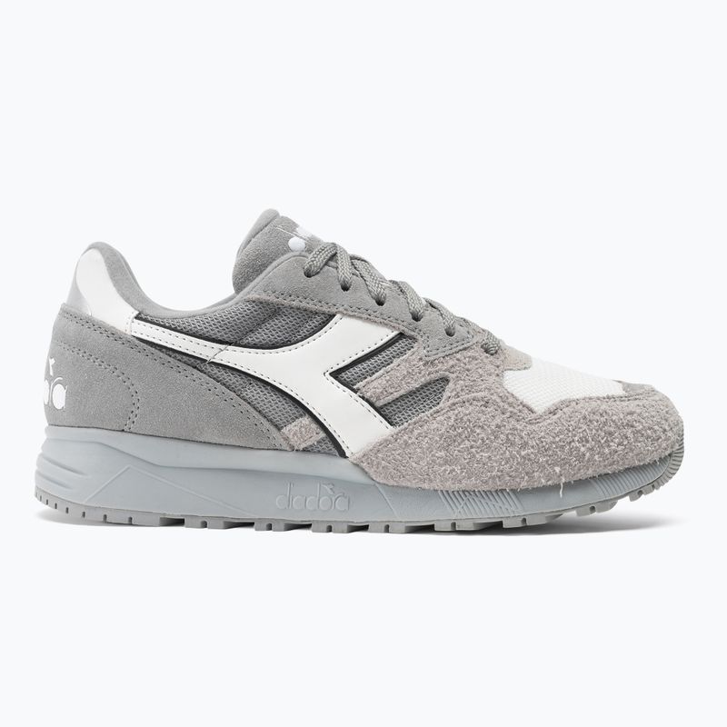 Diadora N902 Hairy Suede melange сиви обувки 2