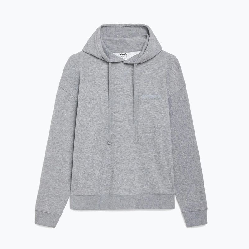 Суитшърт Diadora Hoodie Athletic Лого с висока височина меланж 3