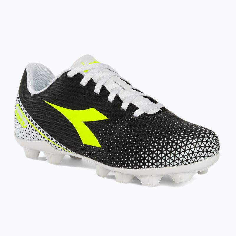 Детски футболни обувки Diadora Pichichi 6 MD JR black/yellow fluo/white