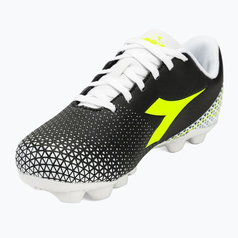 Детски футболни обувки Diadora Pichichi 6 MD JR black/yellow fluo/white 7