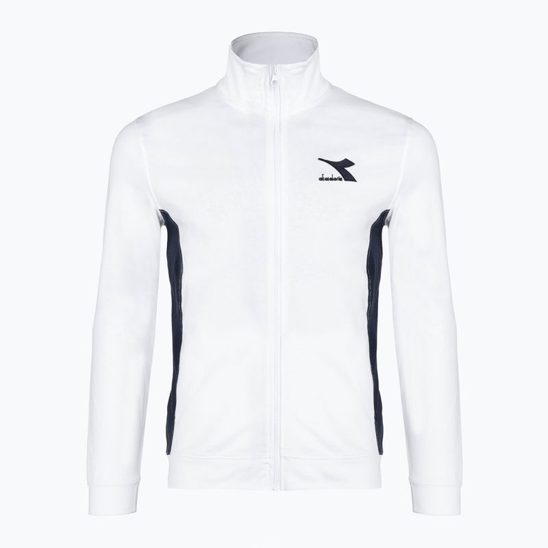 Мъжки спортен екип Diadora Tracksuit FZ Core bianco ottico 3