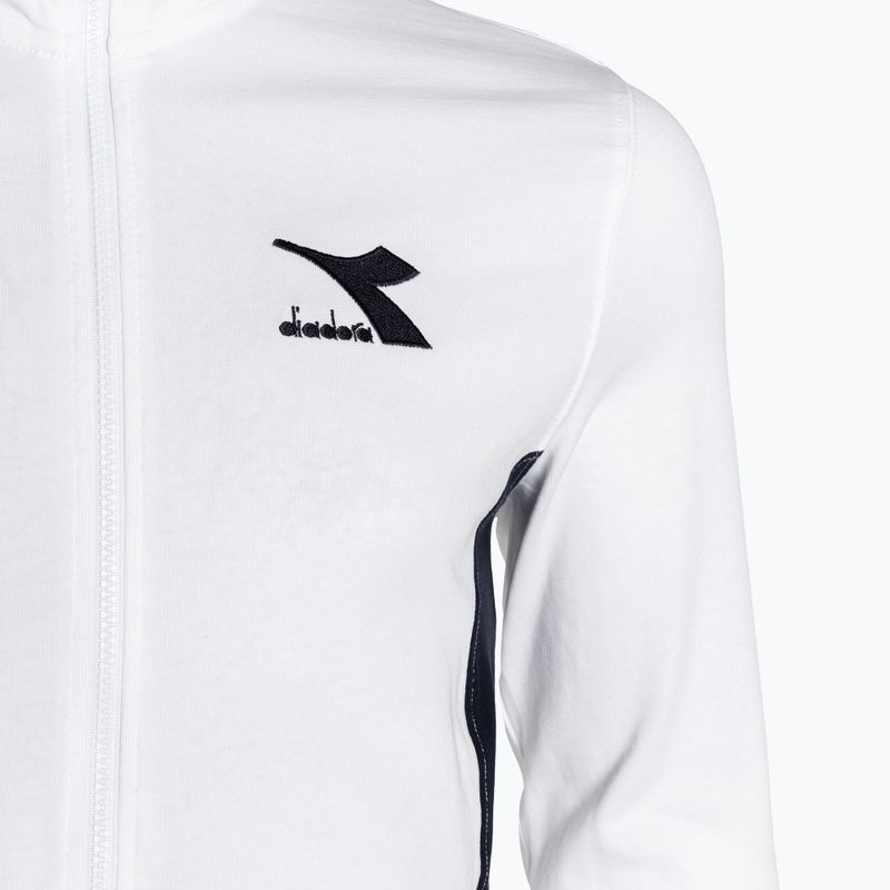 Мъжки спортен екип Diadora Tracksuit FZ Core bianco ottico 9