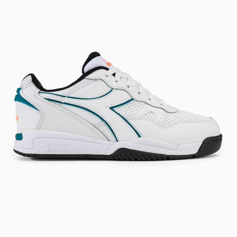 Diadora Winner bianco/verd blu-capri обувки 2