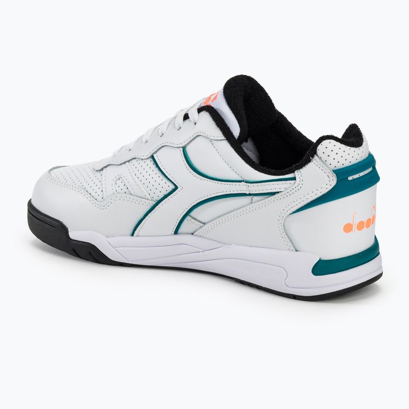 Diadora Winner bianco/verd blu-capri обувки 3