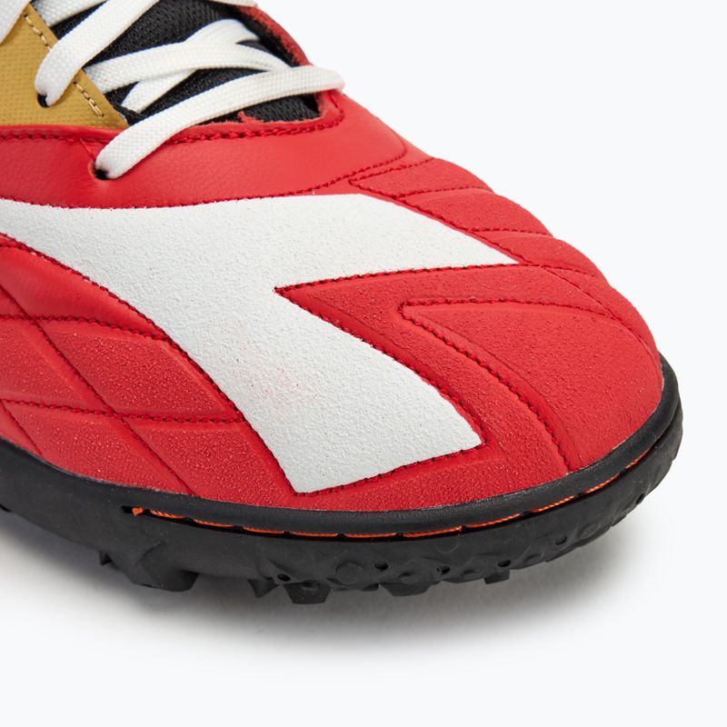 Мъжки футболни обувки Diadora Brasil Sala Elite TF milano red/white/black 7