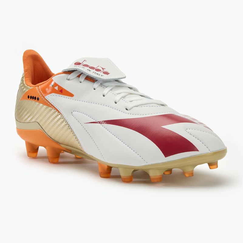 Мъжки футболни обувки Diadora Maximus Elite ITA T SLX white/chili pepper/russet orange