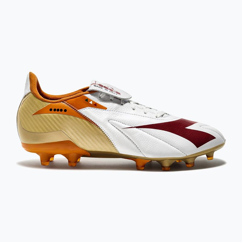 Мъжки футболни обувки Diadora Maximus Elite ITA T SLX white/chili pepper/russet orange 8