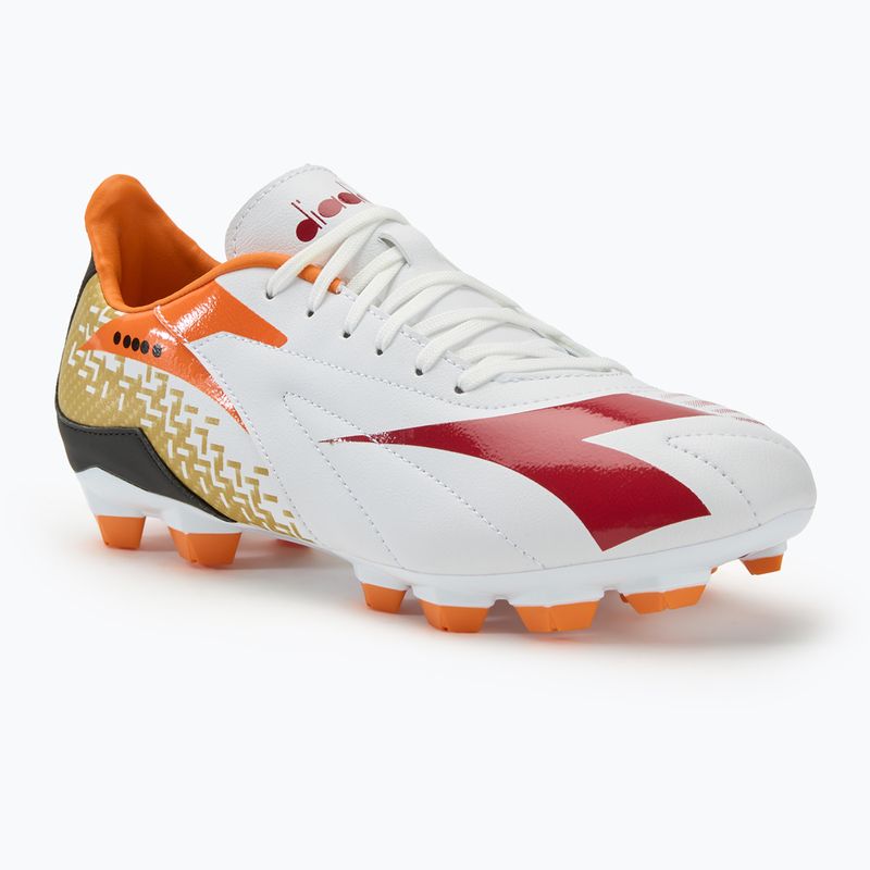 Мъжки футболни обувки Diadora Maximus Elite R LPU white/chili pepper/russet orange