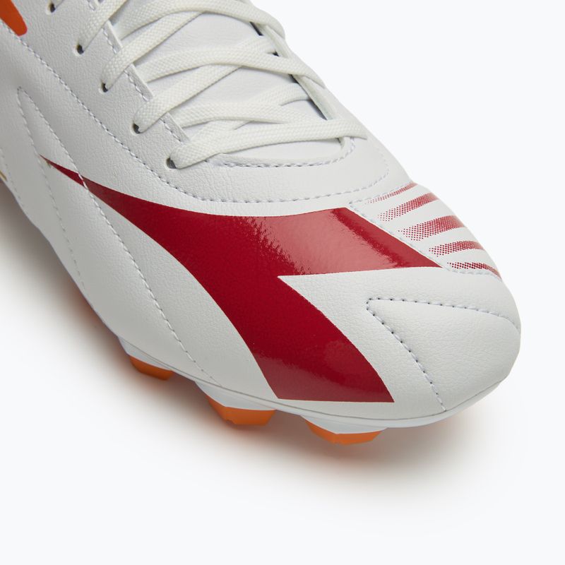 Мъжки футболни обувки Diadora Maximus Elite R LPU white/chili pepper/russet orange 7