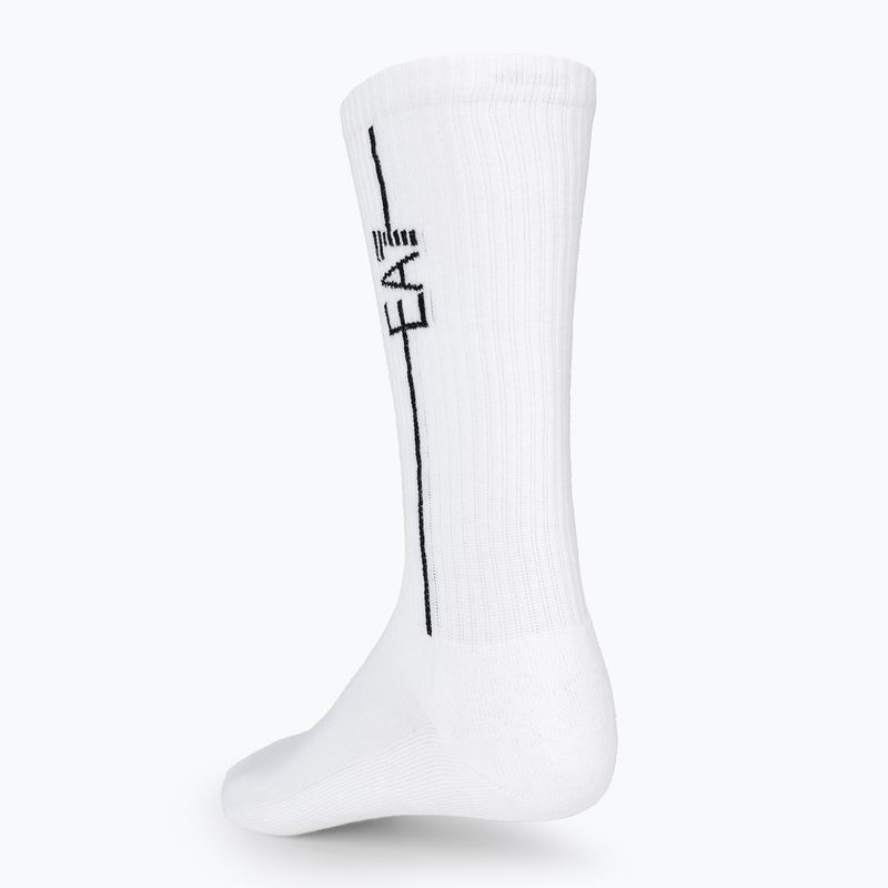 Чорапи EA7 Emporio Armani Train 2 чифта white/black 2