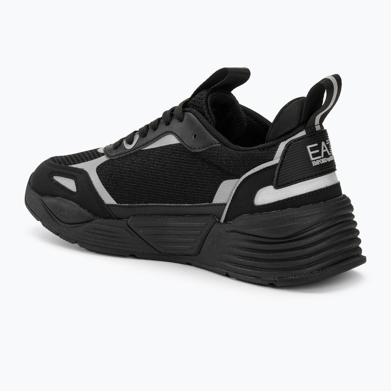 Обувки EA7 Emporio Armani Ace Runner triple black/silver 3
