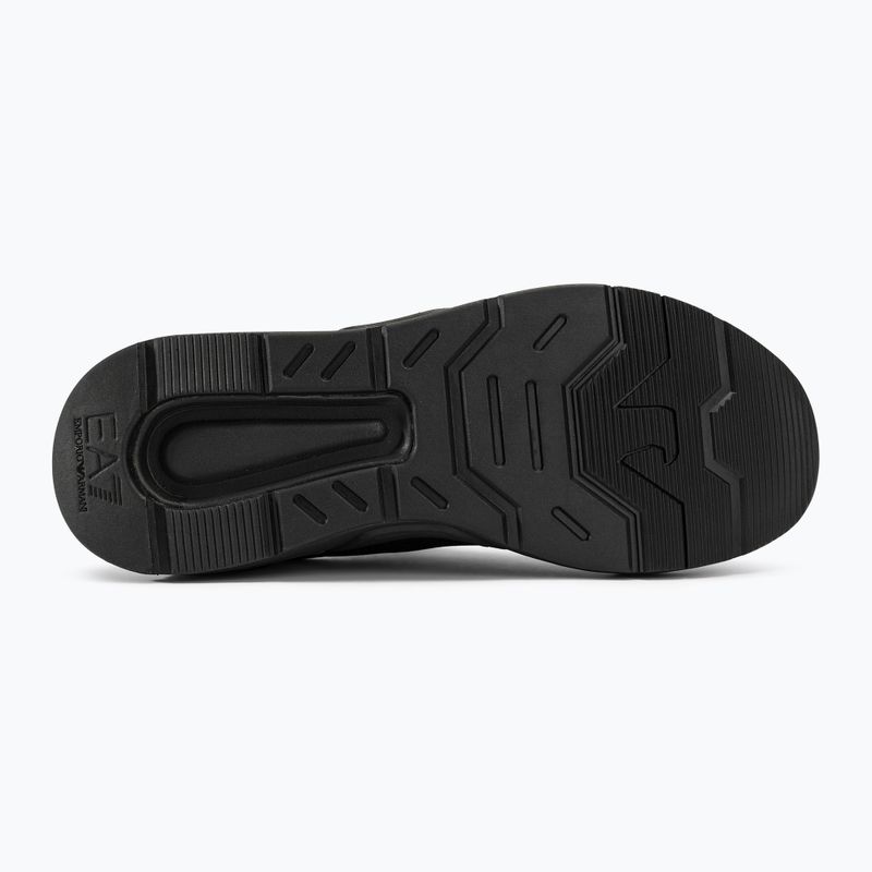 Обувки EA7 Emporio Armani Ace Runner triple black/silver 4