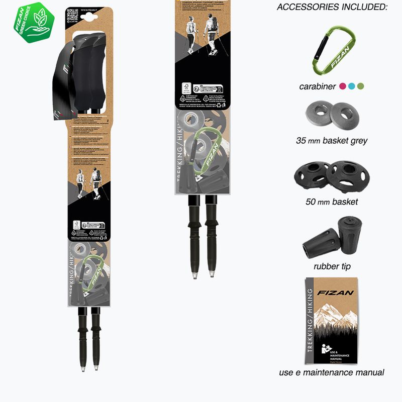 Щеки за трекинг  Fizan Compact blue 7