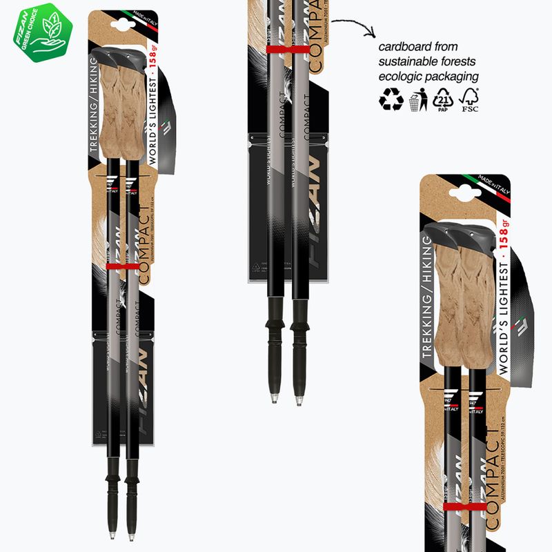 Щеки за трекинг  Fizan Compact grey 6