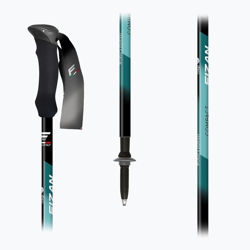 Щеки за трекинг  Fizan Compact water green 5