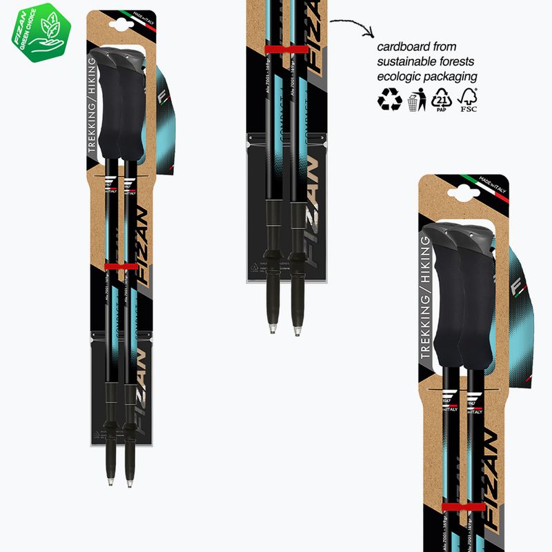 Щеки за трекинг  Fizan Compact Tech 4 light blue 6