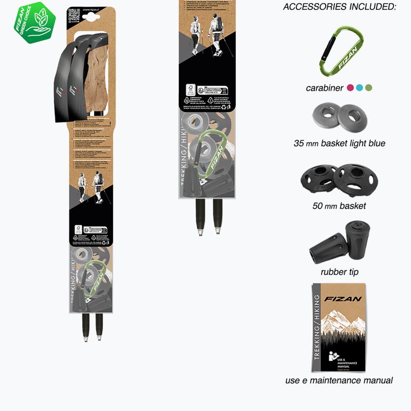 Щеки за трекинг  Fizan Compact Tech 4 beige 7