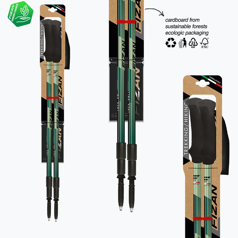 Щеки за трекинг  Fizan Trek Pro dark green 6