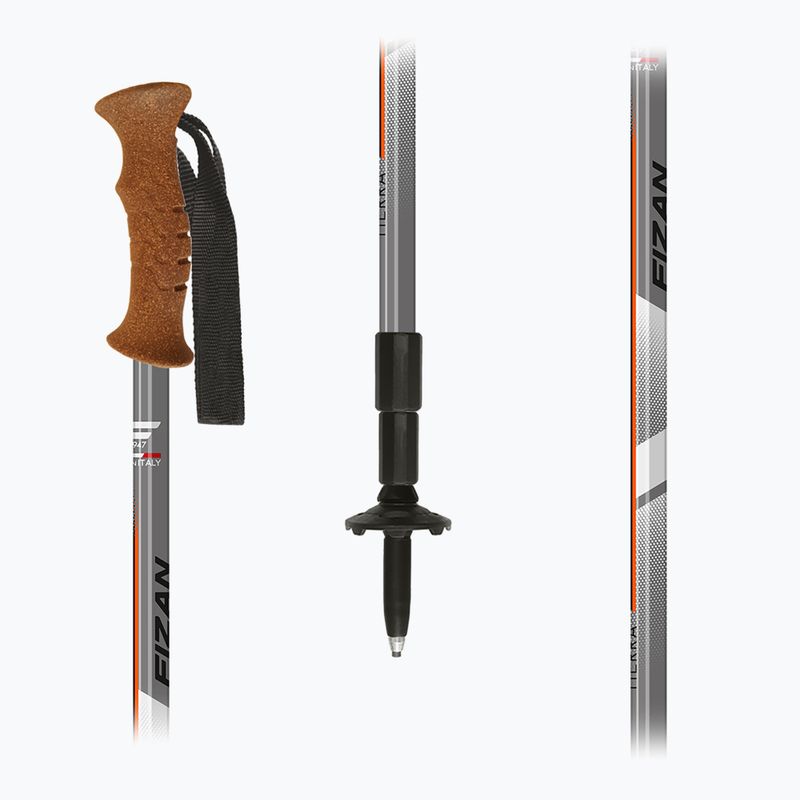 Щеки за трекинг Fizan Tierra grey/orange 5