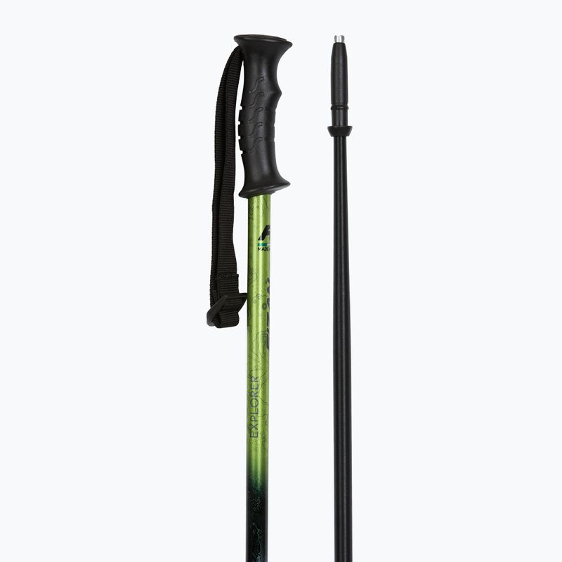 Щеки за трекинг  Fizan Explorer lime/grey 3