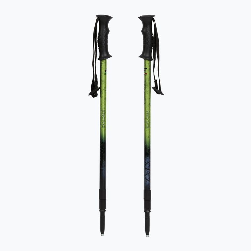 Щеки за трекинг  Fizan Explorer lime/grey 5